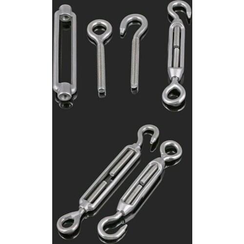 M4-M20 304 turnbuckle screw open body turnbuckle bolt/close body turnbuckle bolt