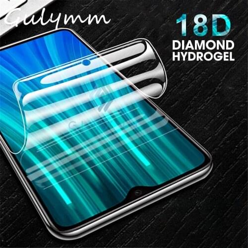 18D Soft Hydrogel Film For Xiaomi Mi A3 9T 8 Lite Screen Protector For Xiaomi Redmi Note 9 8 7 6 5 4X Pro 7A Full Cover Film