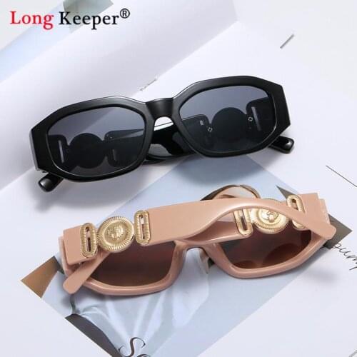 Fashion Brand Design Vintage Small Cat Eye Sunglasses Women Retro Cutting Lens Gradient Square Cateye Sun Glasses Female UV400