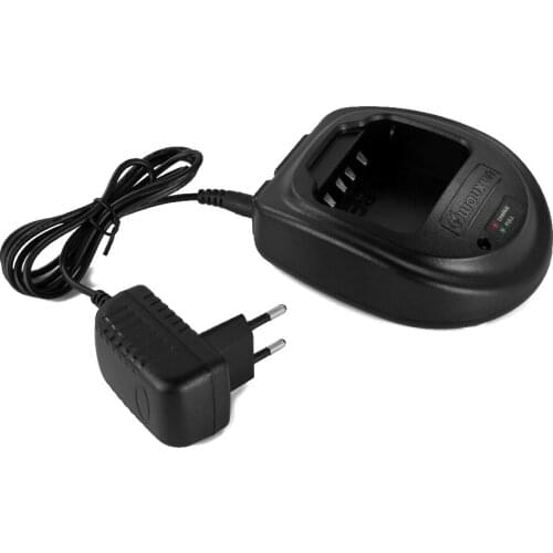 Original Desktop Radio Charger for Wouxun Portable Radio KG-UV6D KG-UVA1 KG-UV3D KG-669 Walkie Talkie AC 100V-240V DC 12V