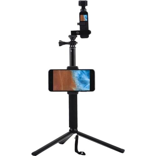 Portable Module Outdoor Selfie Stick Extension Rod for DJI Osmo Pocket/Pocket 2 Handheld Gimbal Extend Pole Accessories Kits
