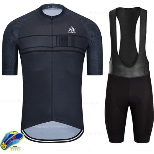 RX 2020 Summer Cycling Jersey Set Breathable MTB Cycling Clothing Mountain Bike Wear Clothes Maillot Ropa Ciclismo Hombre