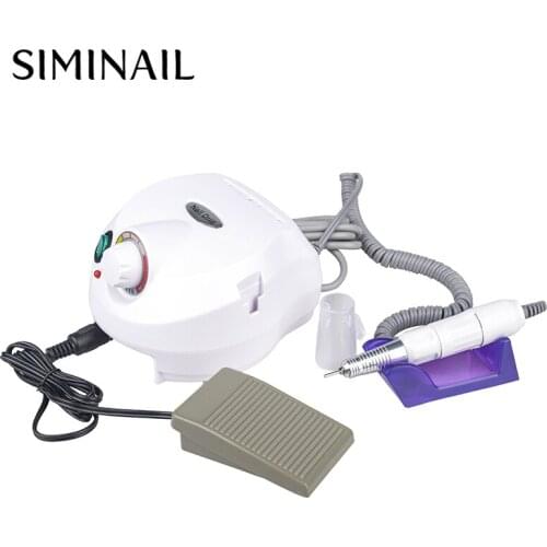 SIMINAIL Electric Nail Drill 35000 RPM Machine 65W Nails Art Manicure Set Professional for Beauty Salon Powerful
