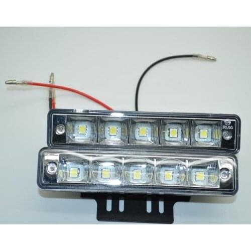 Super Bright 5050smd car Led light Daytime Running Light Kit Fog Day Driving Daylight 100% Waterproof E4 Car Lights