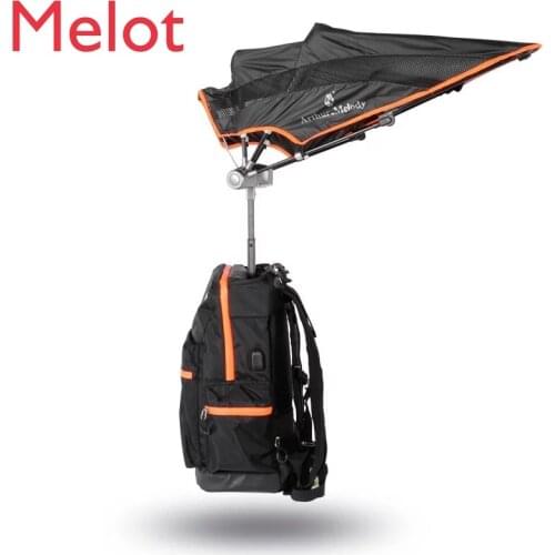 Smart Backpack Sun Umbrella Hand-Free Sun Protection Large Capacity Portable Outdoor Travel Cycling Equipment Multi-function