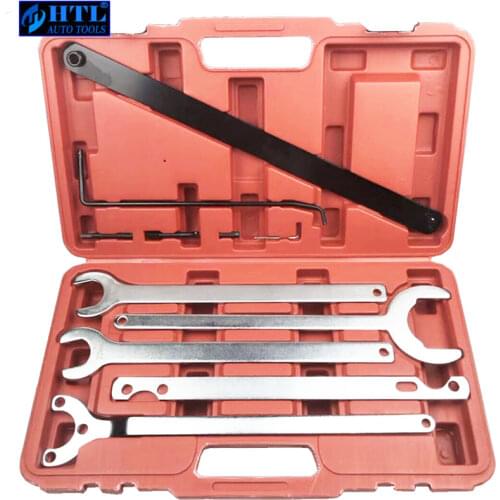 Fan Clutch Water Pump Service Clutch Holder Wrench Tool Set For Mercedes Benz BMW