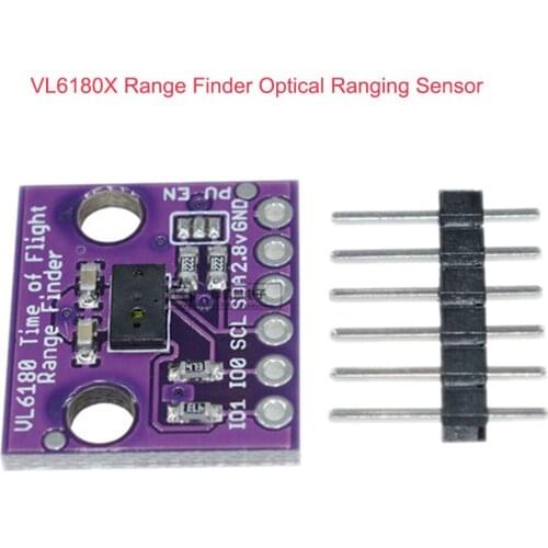 VL6180X VL6180X Time of Flight TOF Range Finder Optical Ranging Sensor Distance I2C Breakout Module for Arduino