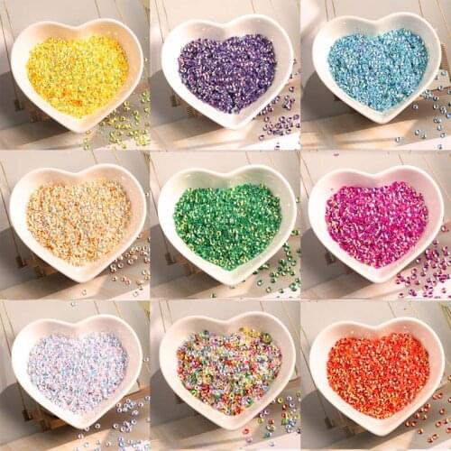 3mm medium hole concave piece gold light pvc sequin clothing accessories DIY handmade beads wedding party throwing sequins JJ310