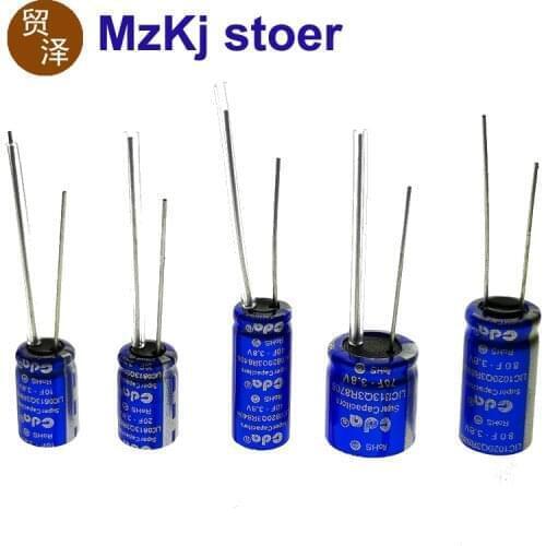 2PCS 3.8V Taiwan CDA Lthium Ion Capacitor 10F 20F 40F 70F 80F Super Capacitor 3.8V10F 3.8V20F 3.8V40F