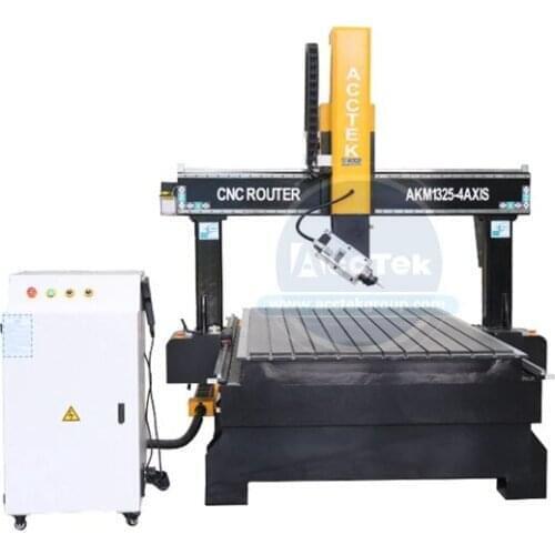 2021 widespread use vacuum cutting table wood carving cnc router machine 1325 4axis with tool changer for Crafts