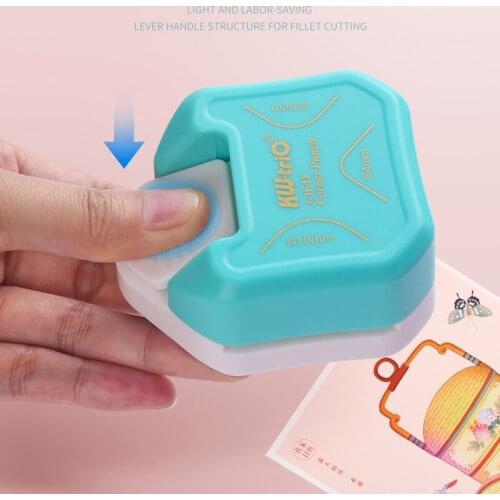 3 In 1 Corner Rounder Paper Punches Border Punch Round Corner Paper Cutter Card Scrapbooking For DIY Handmade R4 R7 R10 Crafts