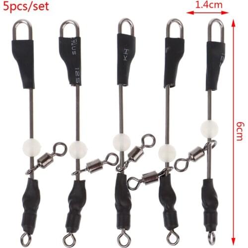 5pcs Fishing Connector Fast Hook Urfe Para Temporales Enganches Rapidos Para la Pesca Kolay Atma Aparati