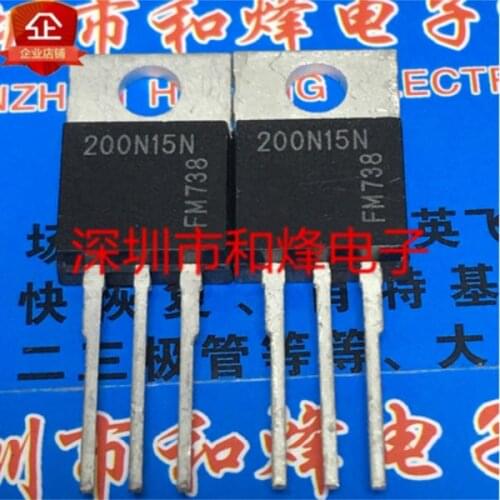 Free shipping 10PCS IPP200N15N3G 200N15N TO-220 150V 50A