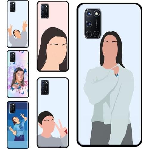 Charli D'Amelio Case For OPPO A52 A72 A92 A83 A91 A93 A15 A3S A5S A1K F7 Reno2 Z A31 A53 A5 A9 2020 Cover