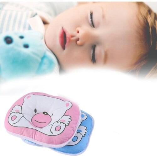 Baby Pillow Infant Toddler Sleep Positioner Anti Roll Cushion Flat Head Pillow Protection of Newborn Almohadas accessories