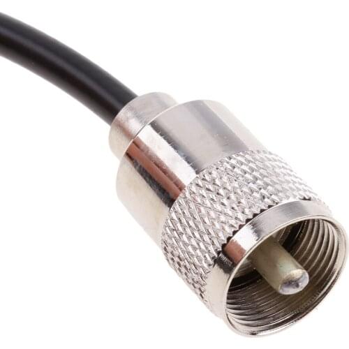 Dual Band Antenna for Car Mobile Radio UHF 400-480MHz / VHF 136-174MHz with Cable