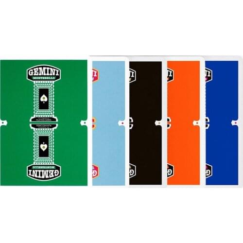 Gemini Casino Playing Cards Poker Size Deck USPCC Custom Limited Edition Magic Card Games Magic Props Magic Tricks for Magician