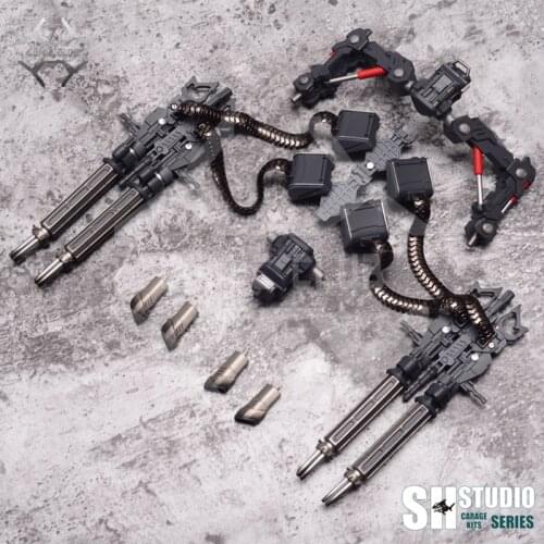 COMIC CLUB IN-STOCK Refitting Suite of GK resin DUAL GATHLING GUN for Gundam RG/HG 1/144 SAZABI