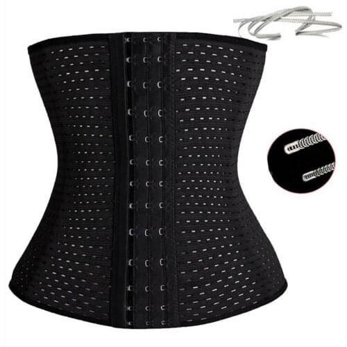 Shaperwear Waist Trainer Breathable Belt for Women Weight Loss Body Shaper Tummy Control Strap Slimming Fitness Mesh Belt Lady