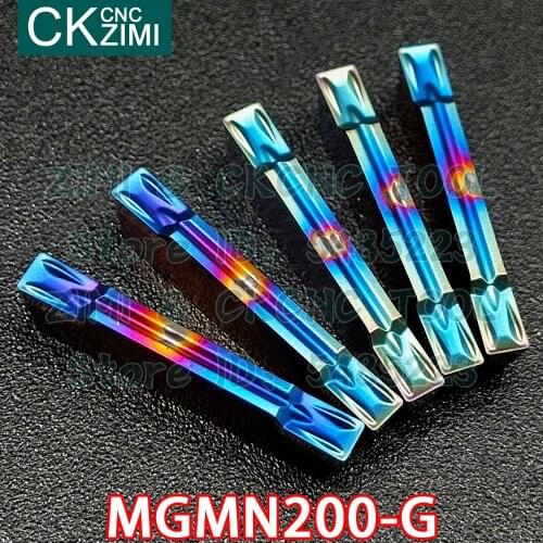 MGMN200-G ZM1135 Carbide inserts grooving inserts tools turning tools CNC Cutting cutter Metal lathe Tools MGMN 200 G for steel