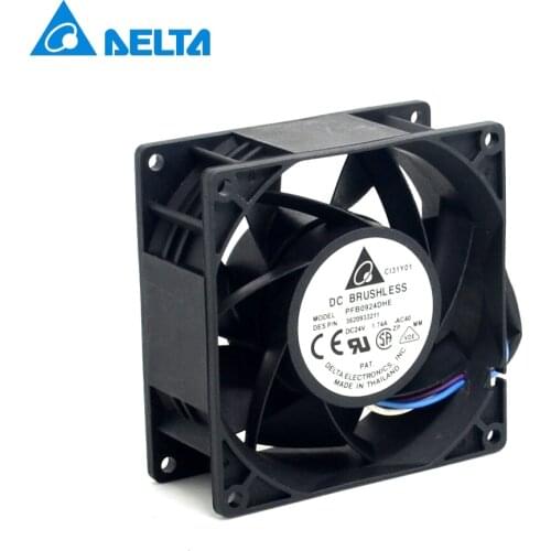 The new PFB0924DHE 9cm 9038 90mm 24V 1.74A violent winds of the cooling fan for Delta 90*90*38mm
