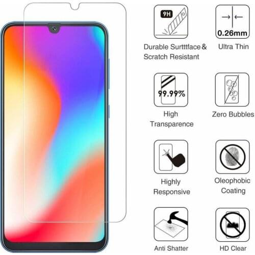 2Pcs Tempered Glass Screen Film for Samsung Galaxy A10/20/30/40/50/60/70/80/90