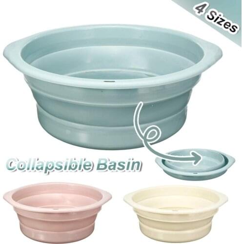 Portable tub folding washbasin collapsible bath tub car wash tool vegetable and fruit basin cleaning basin