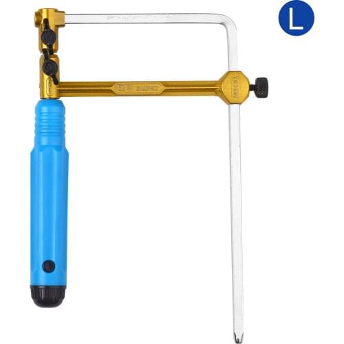 Handsaw U-Shape Adjustable Saw Frame Saw Bow Cutting Tool for Woodworking Handcraft Jewelry Making DIY