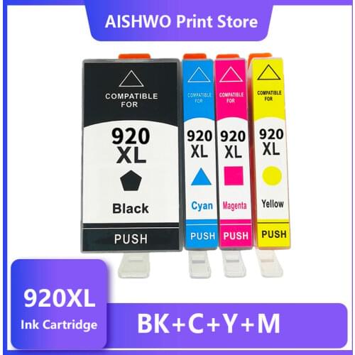 ASW 920 compatible ink cartridge for HP 920XL For HP920 Officejet 6000 6500 6500A 7000 7500 7500A printer with chip