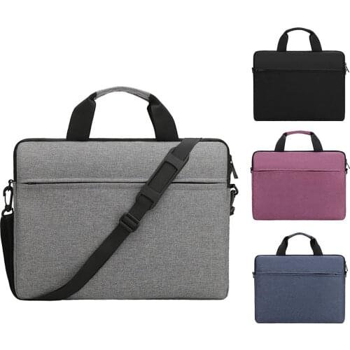 Laptop Bag Sleeve Case Shoulder HandBag Notebook Pouch Briefcases For 15.6 Inch Mac Air Pro HP Huawei Asus Dell Carrying Case