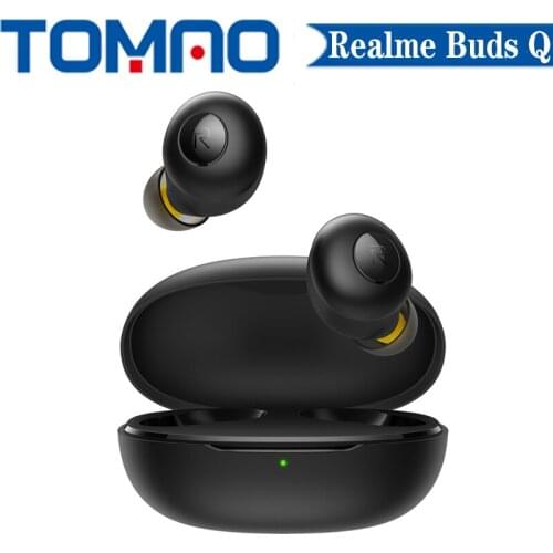 Realme Buds Q TWS Wireless Bluetooth Earphones In-ear Touch Control Waterproof IPX4 Headphones For Realme X2 Pro X50 Pro 6 6i