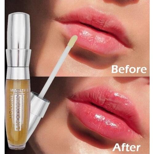 Moisturizing Lip Plumper Gloss Repairing Reduce Fine Lines Lip Care Oil Long Lasting 3D Sexy Lips Plumping Essence Cosmetics
