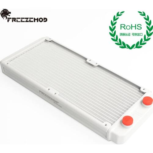 FREEZEMOD 240mm aluminum computer water liquid radiator for 2*12cm fan. SR-LPZJ240