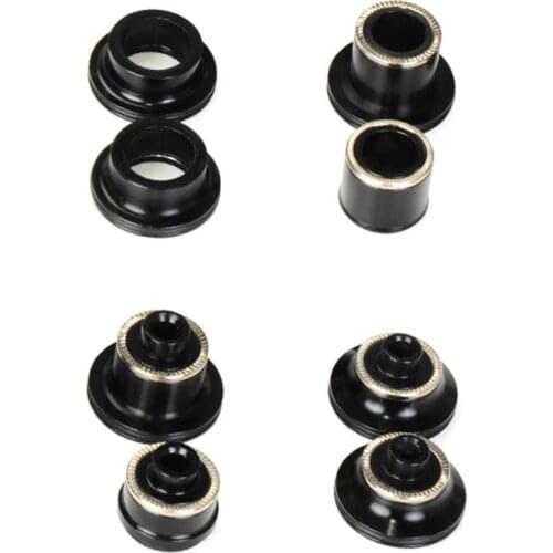 1 Pair MTB Bicycle QR THRU Front/Rear Hub Cap Converter for Koozer XM490 480 470 Mountain Bike Hub End Adapter QR Or THRU Cap