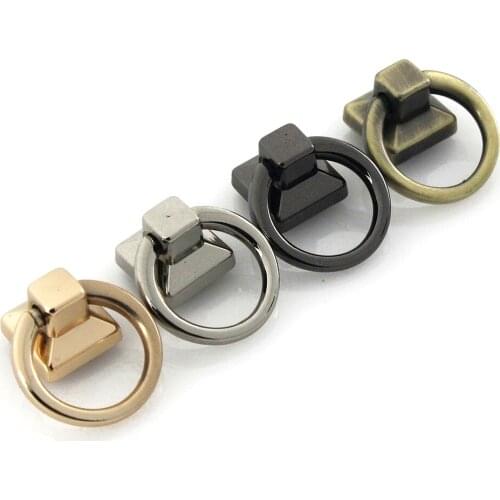 2pcs New Style Metal Bag Side Edge Hang Buckle Fashion Clip Buckle for Leather Craft Bag Strap Belt Handle Shoulder Accessories