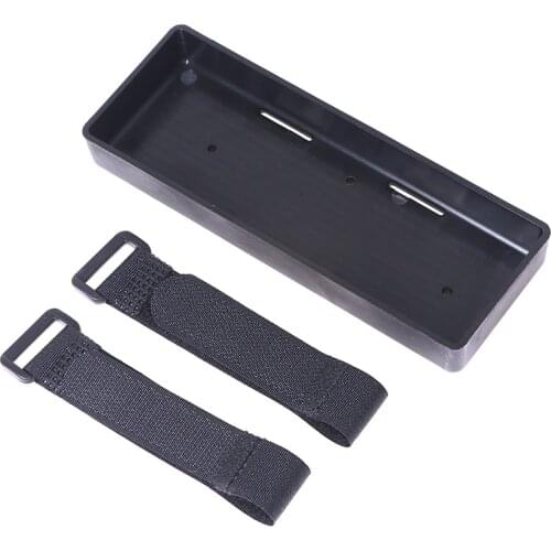 3pcs 1/10 1/8 RC Cars Accessories Plastic Battery Box Bracket Tray Case Battery Storage Box Battery Case Holder
