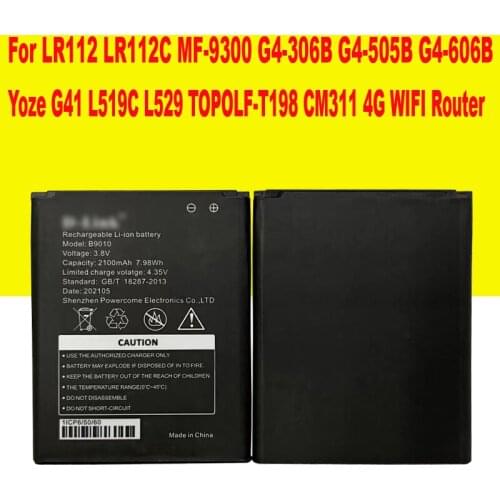 Battery For Huazheng Yishang ES-M5 Battery Model B9010 N710 Battery Portable WIFI Battery Wireless Router Battery