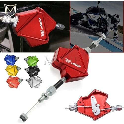 Motorcycle CNC Aluminum Stunt Clutch Lever Easy Pull Cable System For HONDA CRF250L CRF 250L 250 CRF250 L 2012-2017 2013 2014