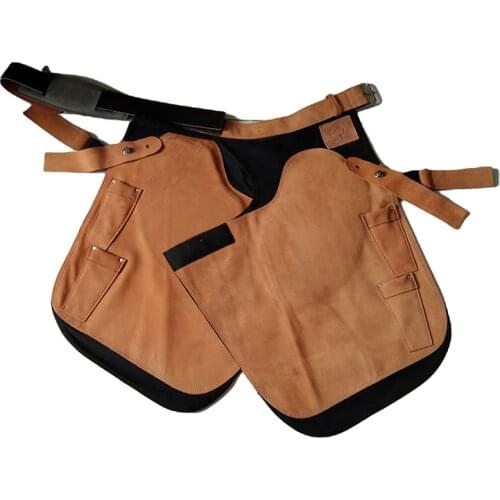 Cavassion Equestrian Cowhide Leather Horse Repairing Apron for Knight repairing Horse Feet