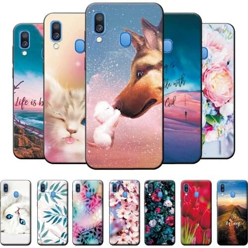 For Samsung Galaxy A40 Case Silicon Coque Case For Samsung A40 A 40 A405 SM-A405F A405F Soft TPU Phone Back Cover Phone Fundas