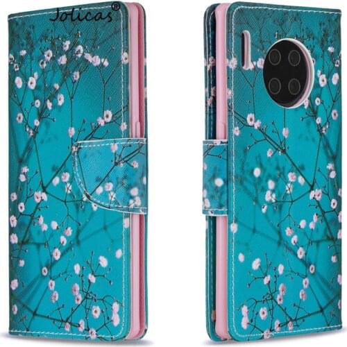 Cool PU Leather Flip Book Phone Bag For telefoon Huawei Mate 30 Pro Positivo Huawei estuche Mate 30 Pro Mobile Cases Huaiwei