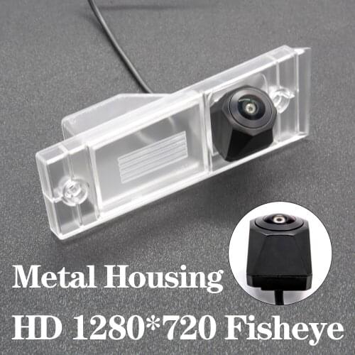 HD 1280*720 Fisheye Metal Housing Car Rear View Camera For KIA Grand Carnival (LWB) (VQ) 2006~2014 Limousine (VQ) 2010~Present