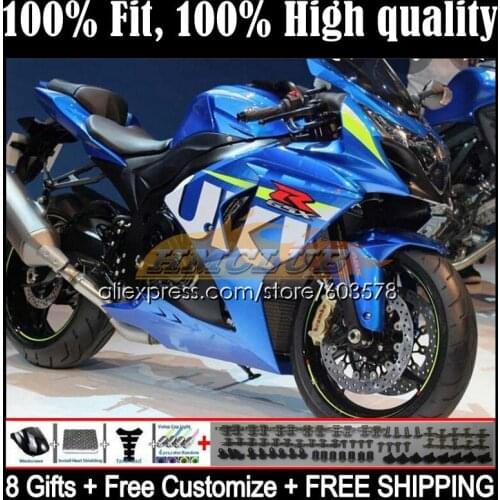 Injection For SUZUKI GSXR1000 K9 GSXR-1000 09 10 11 12 13 14CL.0 GSXR 1000 2011 2012 2013 2014 2015 2016 Fairings Factory Blue