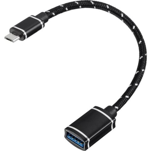 15cm Micro USB to USB3.0 A Female OTG Cable Adapter For Samsung HTC Huawei Mate Xiaomi Android Tablet PC MP3/MP4 Smart Phone