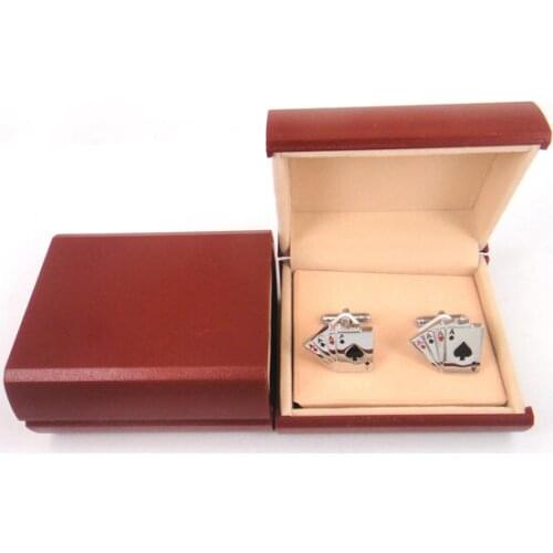 Fashion high level resine bordeaux Cufflinks box,gift box