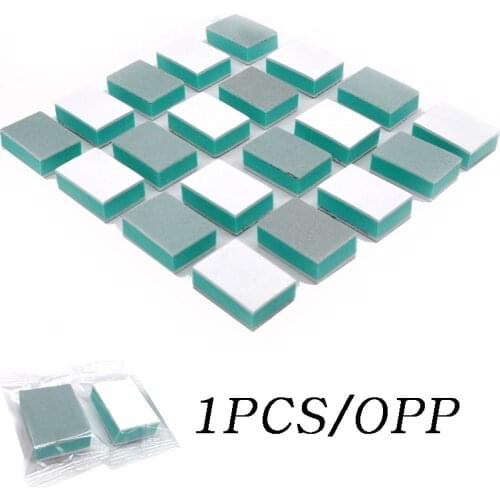 New 15Pcs/Lot Mini Nail Sponge Nails Buffer Polisher Shiner File 600/3000 Grit Sanding Block Buffing Double Sided Manicure Tools
