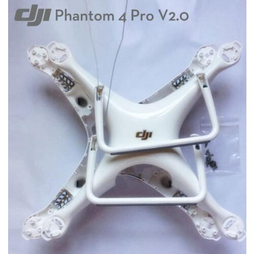 Genuine DJI Phantom 4 Pro V2.0 Part - Body Shell Upper Bottom Cover Landing Gear with Antenna Cable for DJI Drone Replacement