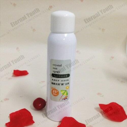 Sun Spray Sunblock Sprayer SPF25+ PA+ 100ml Protect Face and Body UVA / UVB Reflective Barrier