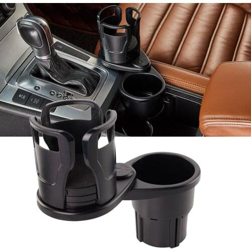 Universal Car Cup Holder Drink Cup Holder 2in1 Dual Adjustable Cup Mount Extender Organizer Drink Holder