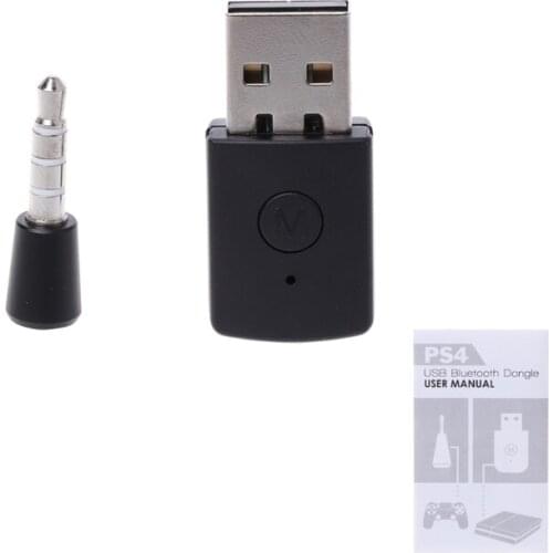 USB Bluetooth Adapter Wireless Headphone MIC Adapter For PS4 Controller Game Console